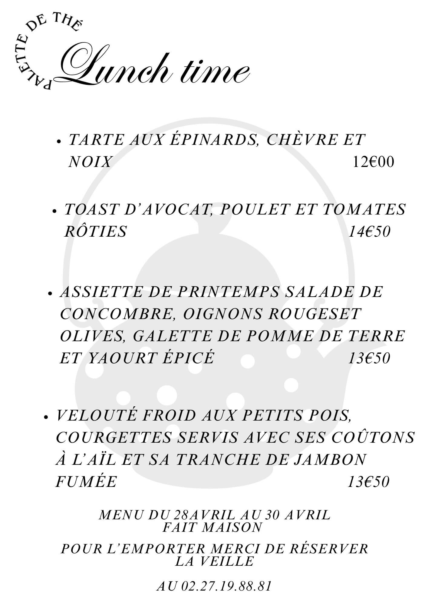 palette de the